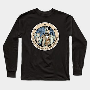 Jules Verne Steampunk Long Sleeve T-Shirt